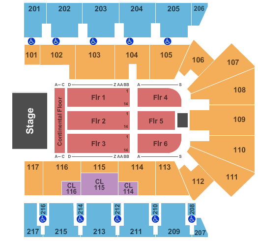 American Bank Center Jeff Dunham Seating Chart